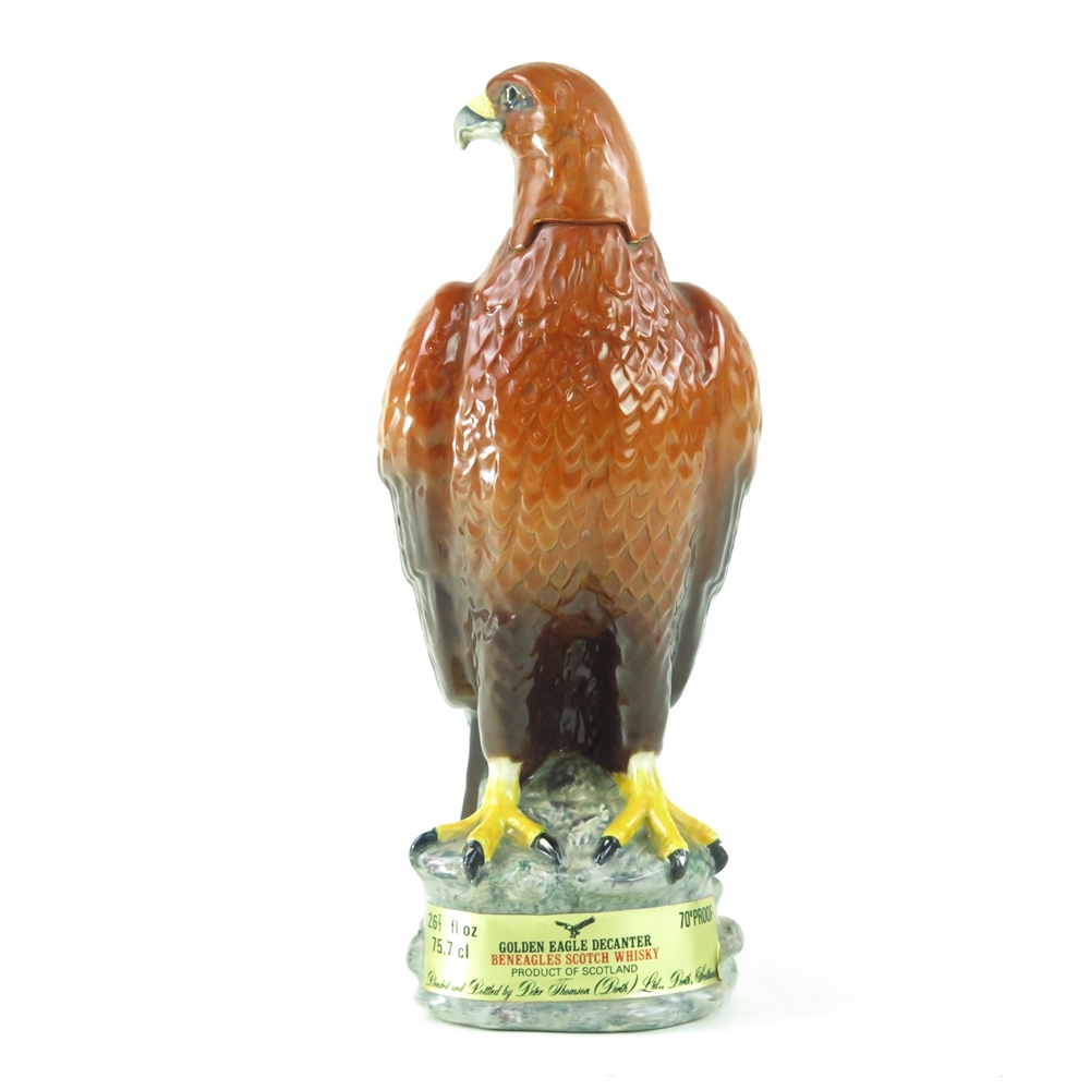 Beneagles Golden Eagle Decanter 1970s Whisky Auctioneer